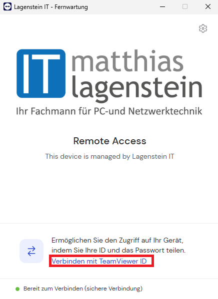 Thunderbird neues Postfach Screenshot